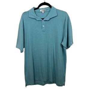 Peter Millar Blue Stripe Polo